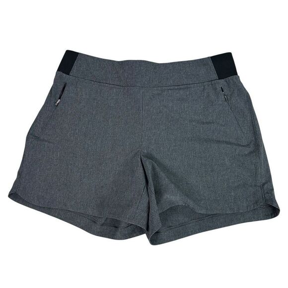 Calia By Carrie Underwood Anywhere Gray Shorts size Small Zip Pockets Stretch - Picture 2 of 8